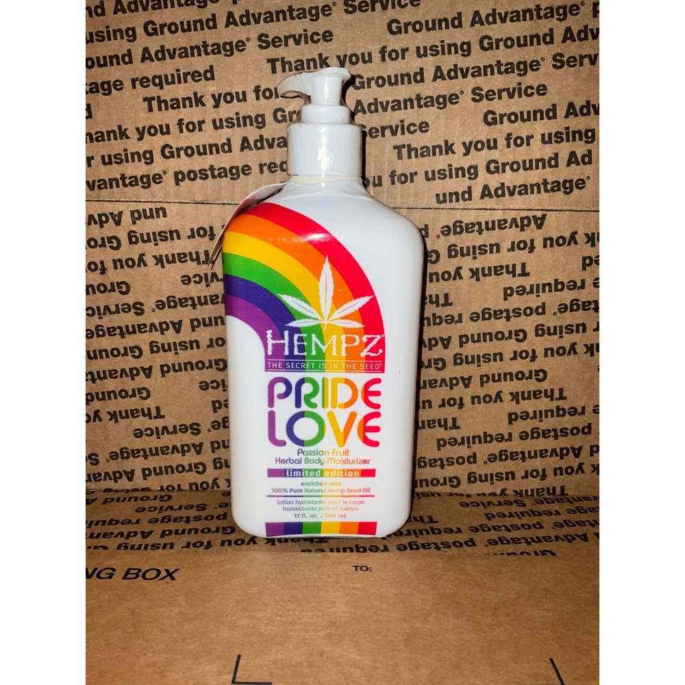 Hempz Pride Love Limited Edition Passion Fruit. 17 Fl Oz.
